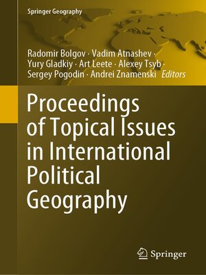 cover image of Proceedings of Topical Issues in International Political Geography